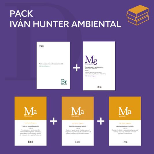 PREVENTA | Pack Iván Hunter Ambiental | ENTREGA A PARTIR DEL 12 DE NOVIEMBRE