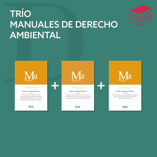 Trío Manuales de Derecho Ambiental